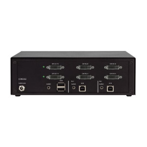 Black Box KVS4-2002D Secure KVM Switch, 2-Port, Dual Monitor DVI-I